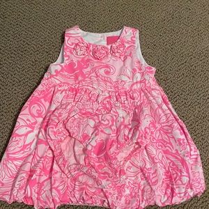 Like New Lilly Pulitzer Bubble Dress Size 18-24 months